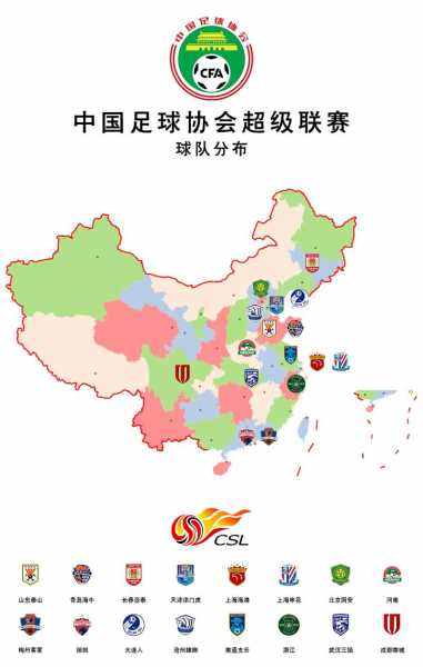 2022年中国中超足球联赛球队名单公布！