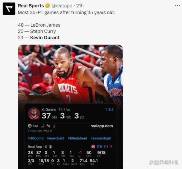 空砍30+6+3！杜兰特沮丧了，美媒谈到哈登摊牌，乌度卡配不上火箭
