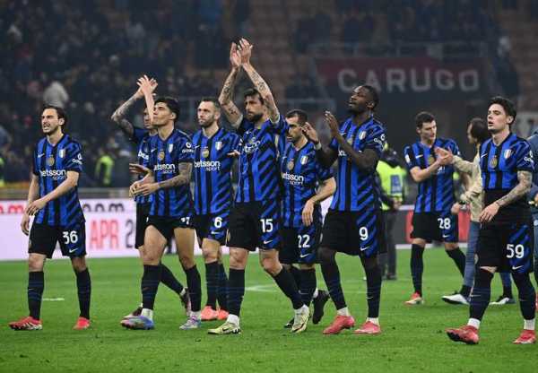 一场20！让AC米兰绝望：国米14轮13胜+领先10分，意甲争冠无悬念