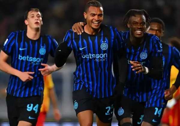 国米对莱切达成8连胜，其中连续7场零封对手创造队史纪录