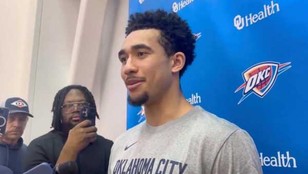 紧追联盟第一！SGA伤停雷霆爆发冲突大胜篮网麦凯恩21分加盟新高