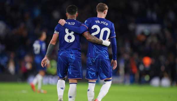 切尔西vs伯恩利：帕尔默、恩佐首发，安德雷桑托斯出战